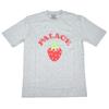 NWT Palace Skateboards Fruity Strawberry Logo T-Shirt Gray Mens M SS22 AUTHENTIC Unisex T-Shirt