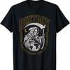 Destroy Grim Reaper Military Angel of Death Retro Tattoo T-Shirt