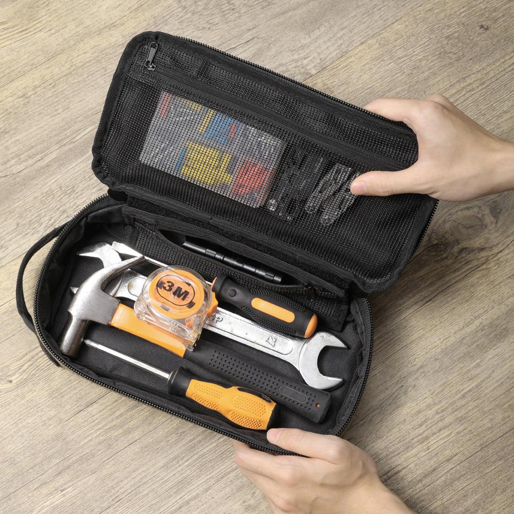 New Heavy Duty Tool Bags Pouch Portable Utility Organizer Case Perfect for EDC Motorcycle Road Bike Electricians Organization
