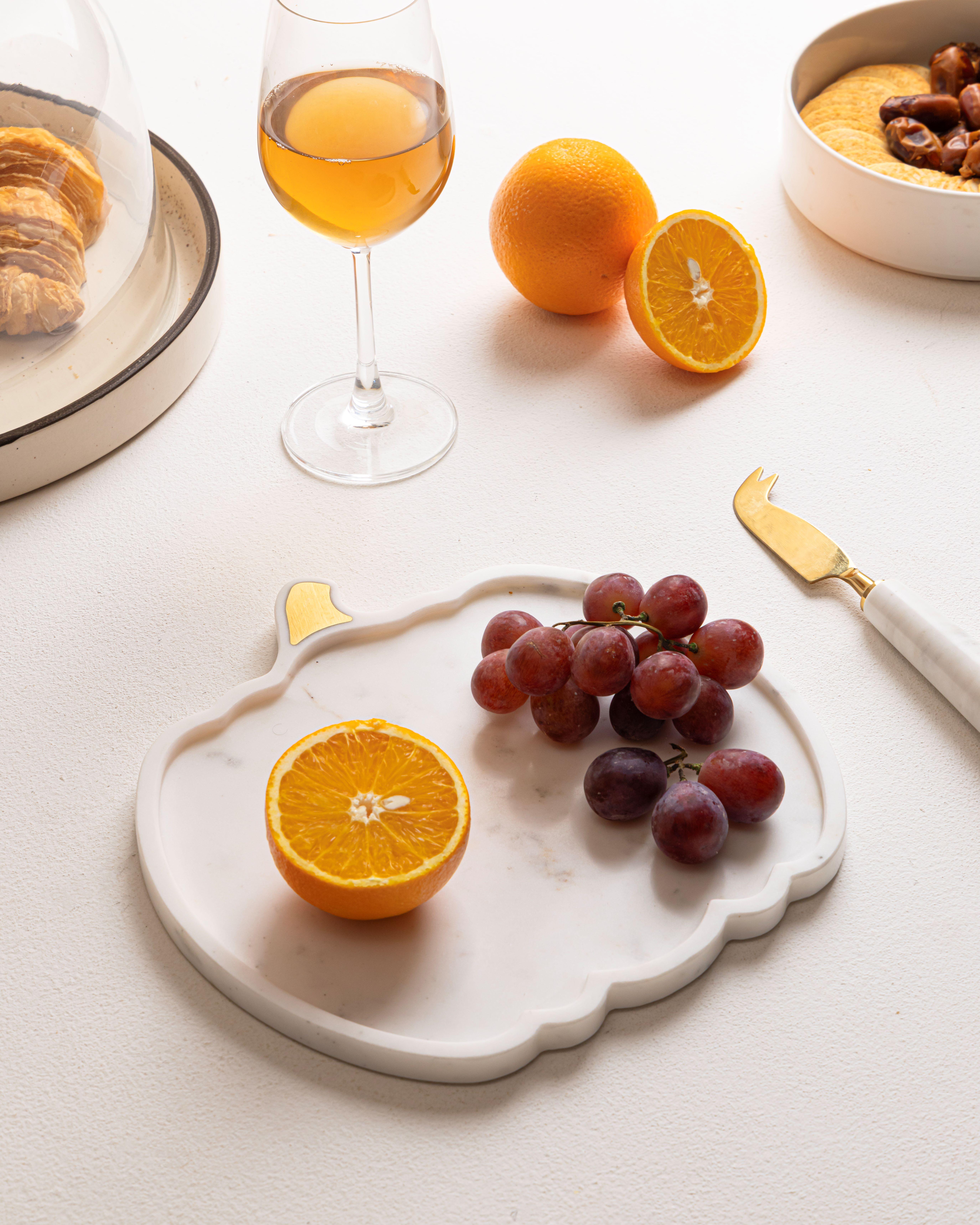 Мраморное блюдо - Тыква