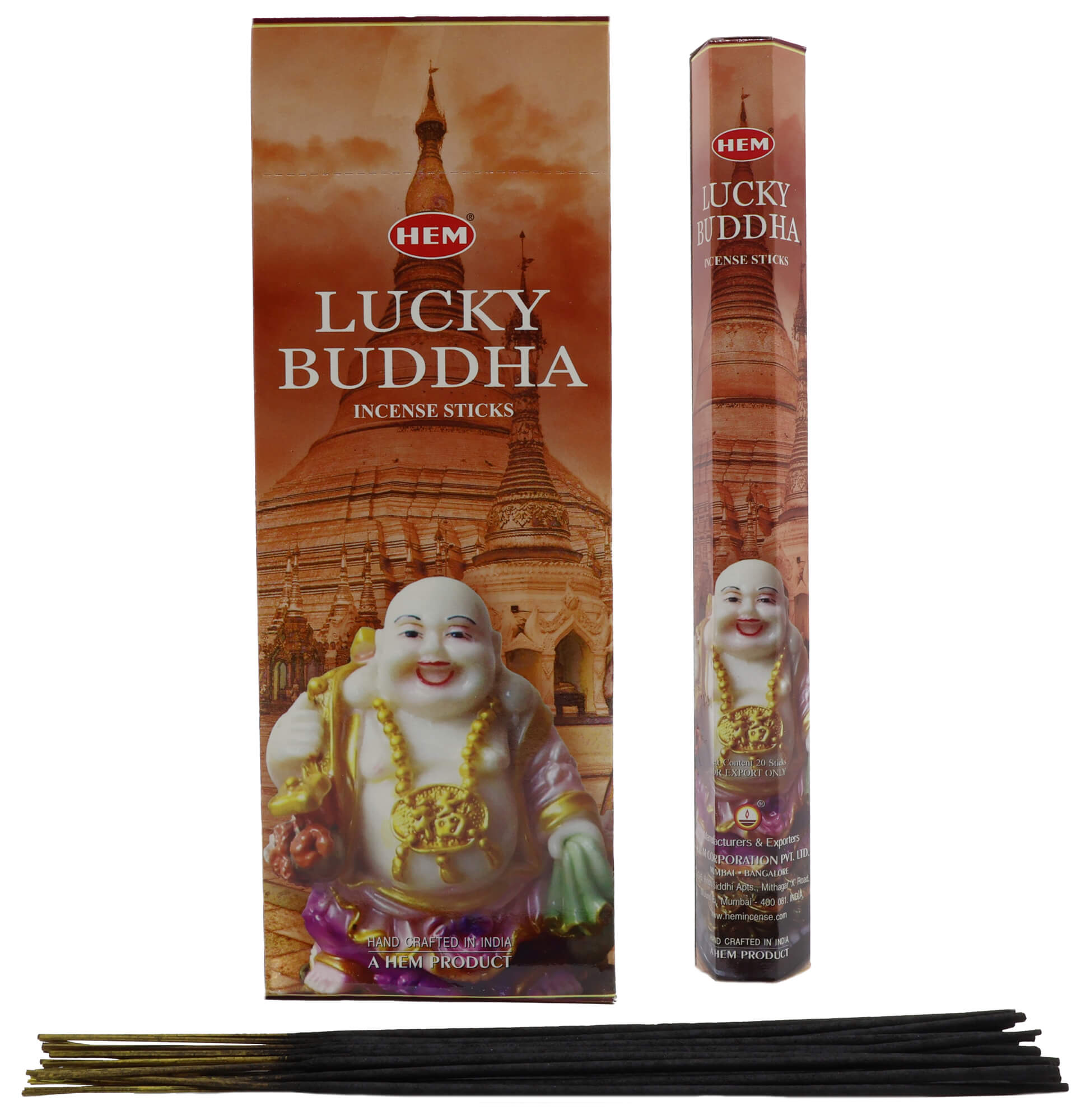 Räucherstäbchen Buddha 3 Schachteln à 20 Stäbchen 20G