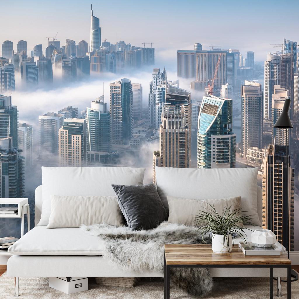 Photomural Dubai In Clouds Washable Fleece 104x70.5