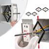 Box Switch Box Repairman 86mm Black Box Repair Screw Plug Switch Old Socket Box Replament Fixed Wall Repair Box Support Rod