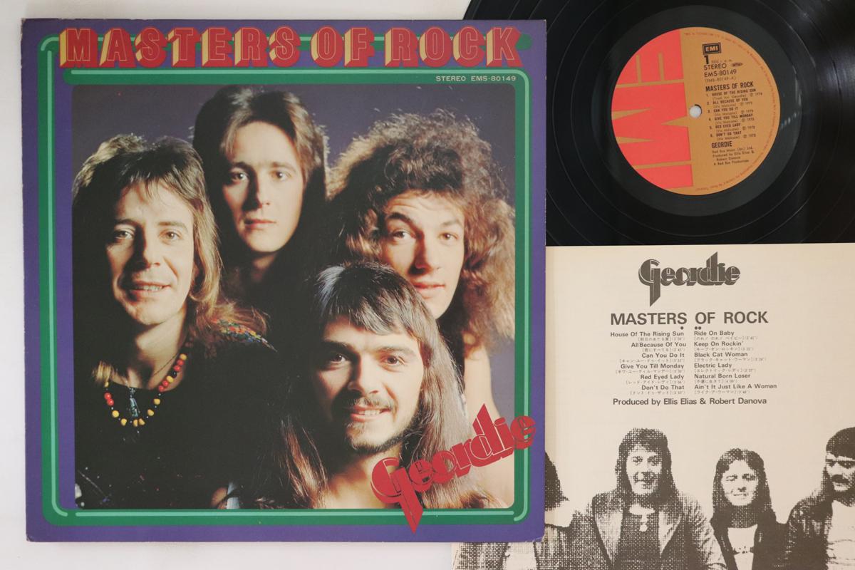 

LP Record GEORDIE - Masters Of Rock EMS80149 EMI 1975 Japan Rock Used