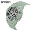 Sanda Men's Waterproof Sport Quartz Watch - Multifunctional & Hot-Selling