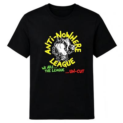 Anti‑Nowhere League Punk Band Graphic T‑Shirt