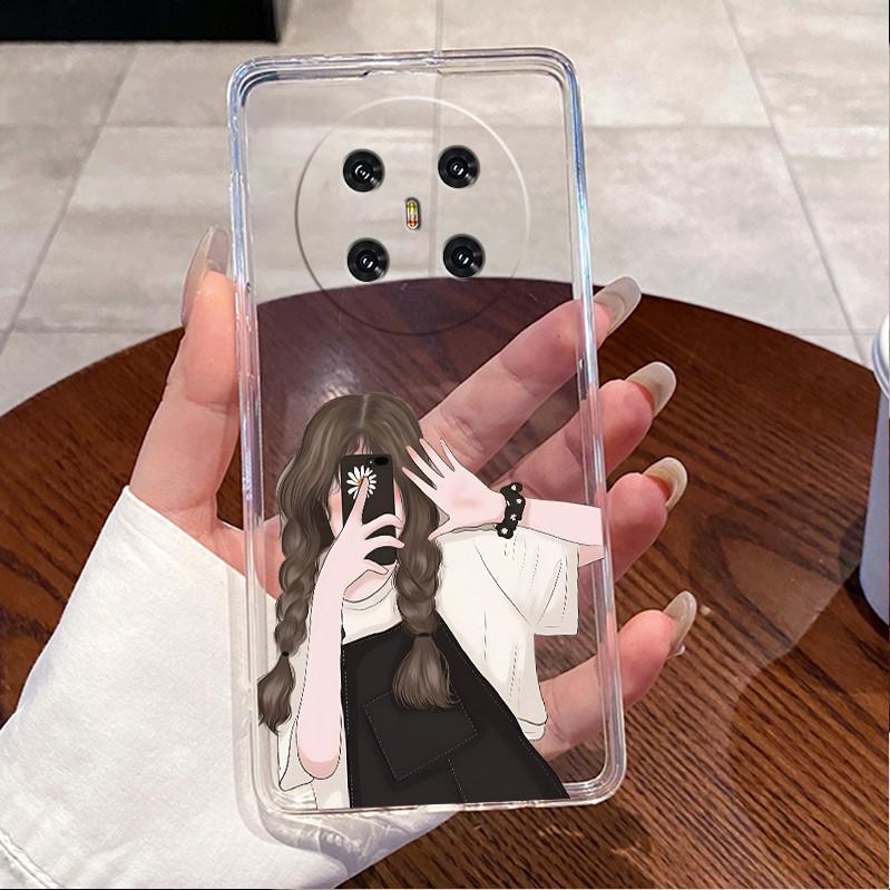 Soft TPU Phone Case For Cubot X90 Case Luxury Cute Love Rabbit Funny Clear Silicone Back Cover For Cubot X 90 Protective Shell
