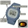 CASIO Casio W-218HC Dull Color Smokey Color Pure Color Thin Lightweight Waterproof Square Digital...
