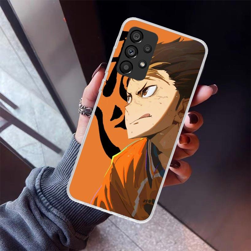 Haikyuu Oya Volleyball Anime Phone Case For Samsung Galaxy A17 A57 A37 A16 A26 A36 A56 A15 A25 A35 A55 A14 A13 A54 A53 A34 A24 A