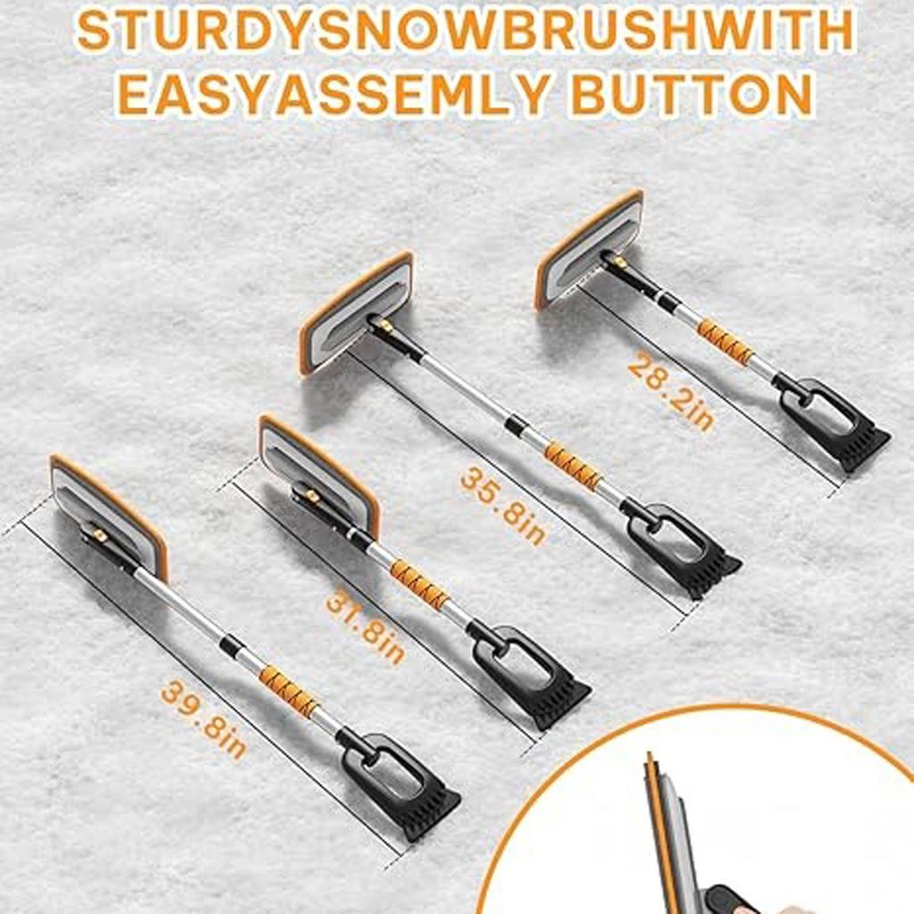 New Car Snow System Made Of Aluminum Alloy, Suitable For Both Home And Car Use, Effectively Stubborn Ice And Frost In Winter.