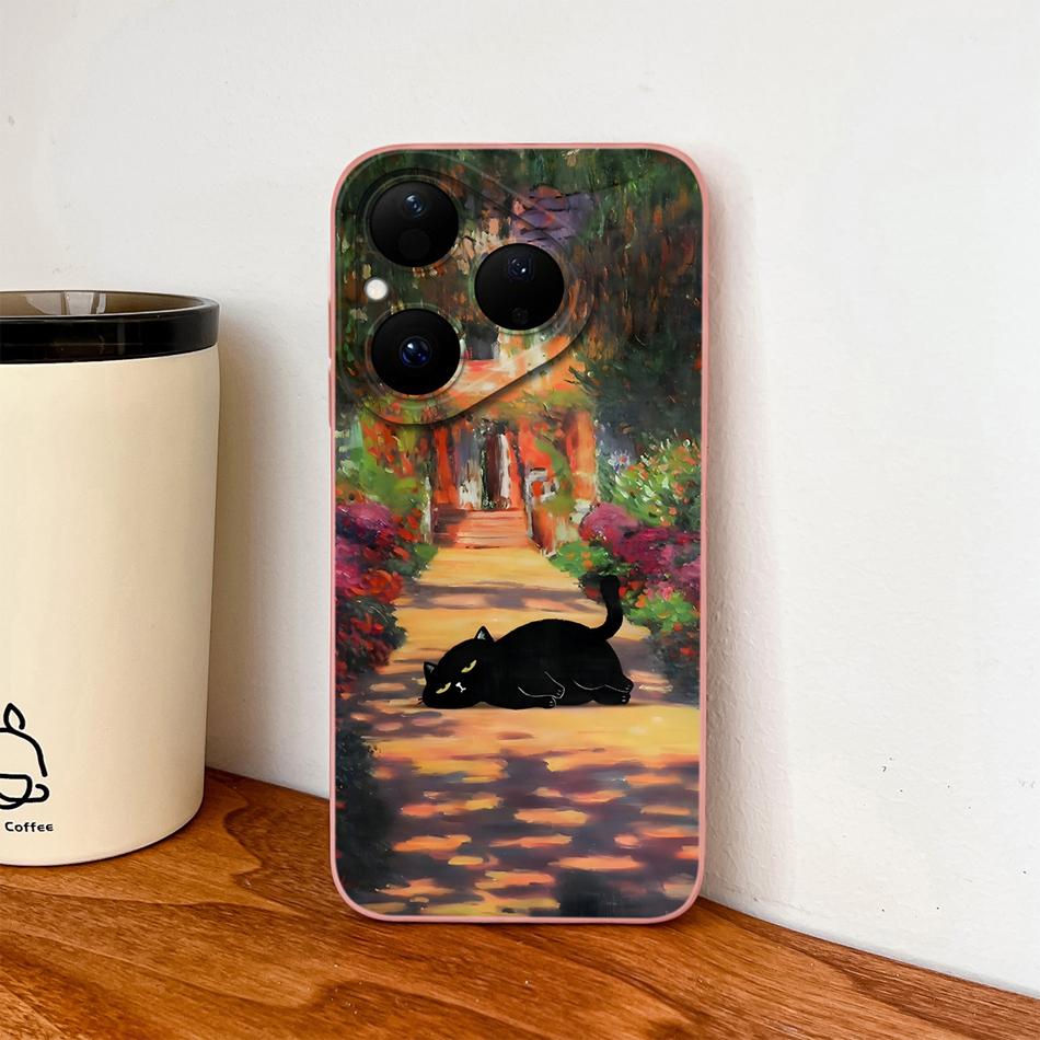 For Huawei Pura 80 Pro Plus Ultra 5G Phone Case Simple Design Cute Shell For Huawei Pura80 Full Protection Shockproof Soft Funda