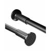 Heavy-Duty Tension Rod, Telescopic, Heavy-Duty Clothes Drying Pole, No Drilling Required, Easy Adjustment, 30-10kg Load Capacity, 32mm Diameter, Black