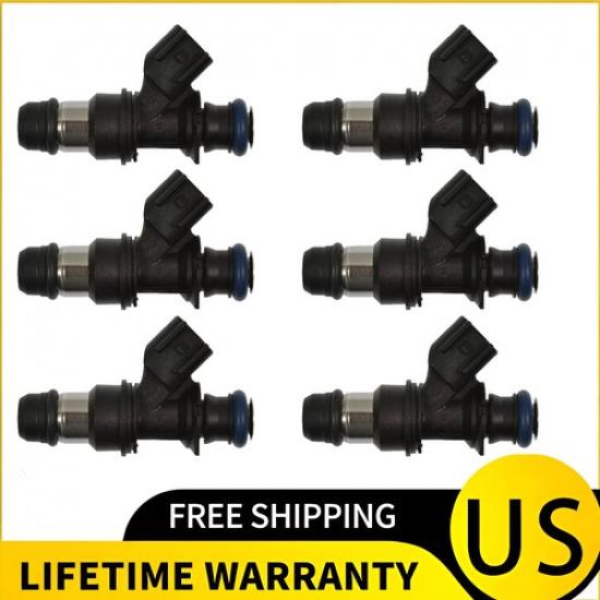 12586557 6X Fuel Injector for Buick Rendezvous 2006-2007 Terraza 2005-2006 3.5L