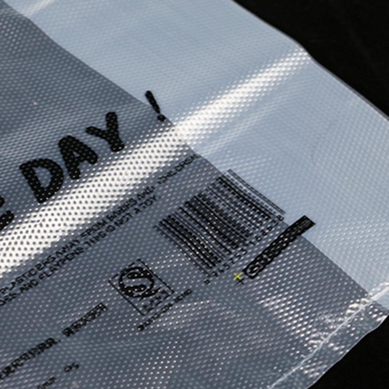Durable Transparent Disposable Shopping & Takeaway Bags