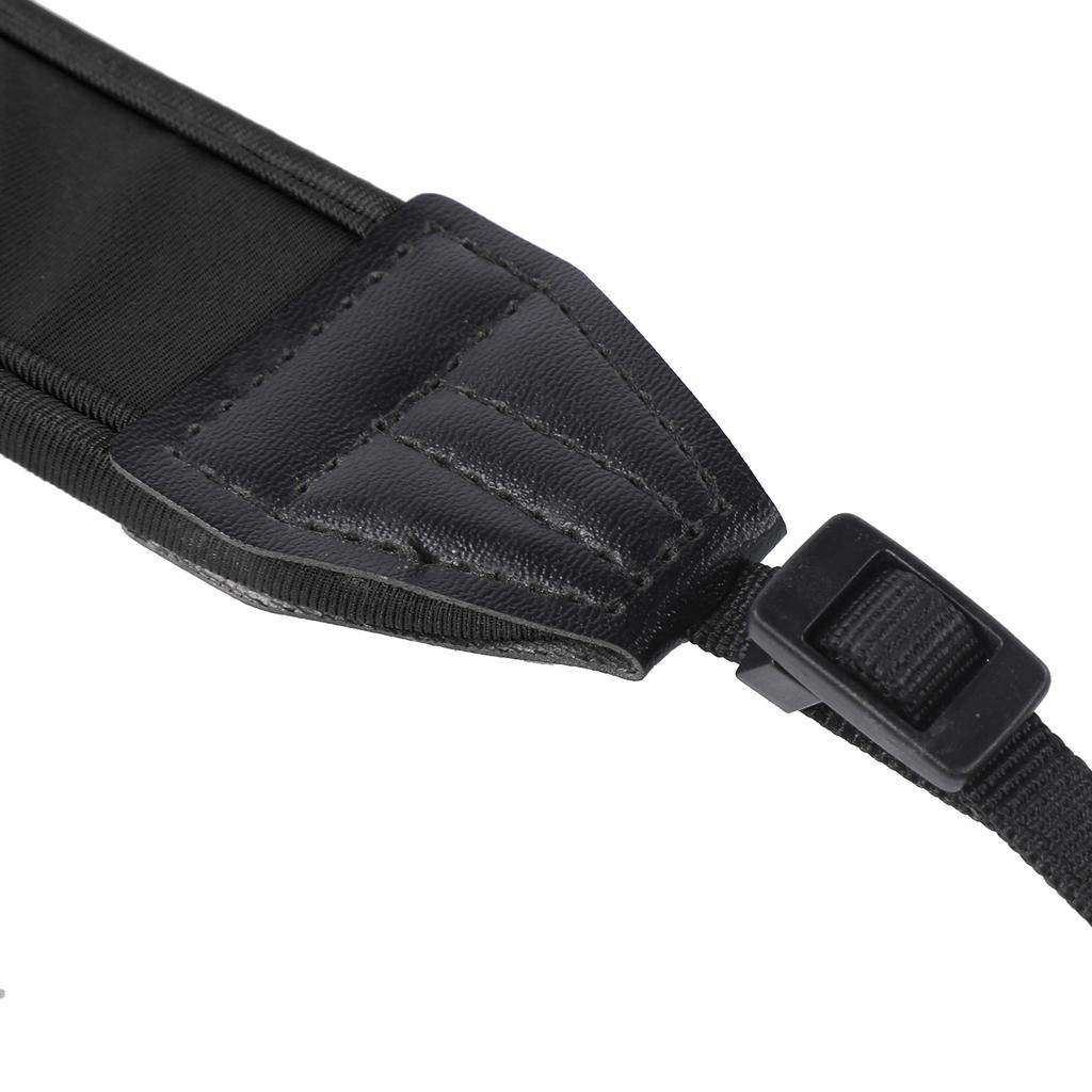 Portable   Digital Camera Antiskid Elastic Shockabsorbing Shoulder Strap(black )