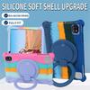 Soft Silicone Kids Safe Case For TCL 10 TAB MAX 10.36'' Tab 10S 10L 10.1inch 360 Rotating Kickstand Tablet Funda Cover