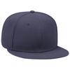 OTTO Flat Visor Snapback Cap In Navy (NY)