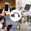 30cm USB 2.0 Splitter Y Cable 1 Male To 2 Female Extension Cord Power Adapter Converter For PC Data Transmission Charging