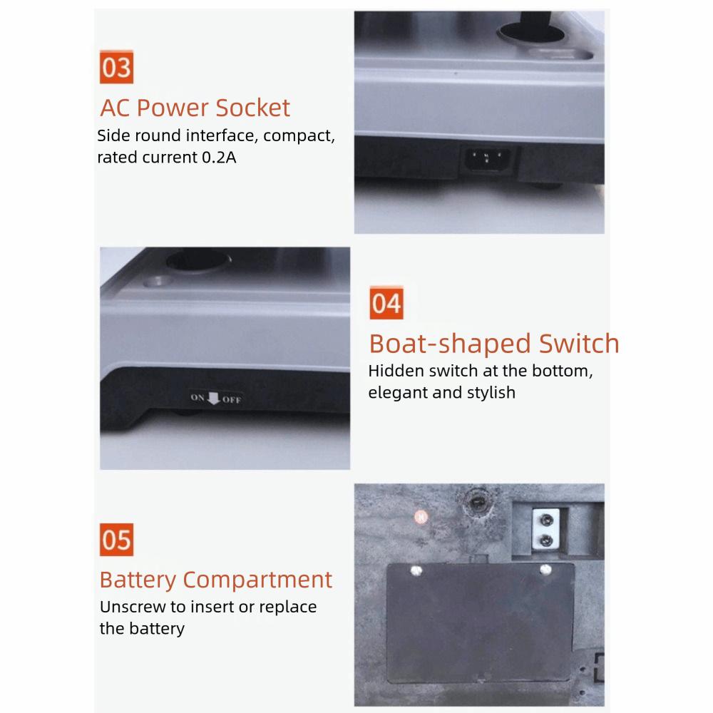 Digital Weighing Stainless Steel Kitchen Scale 40KG Accurate Electronic Scale Multifunctional Computing Scale Restaurant