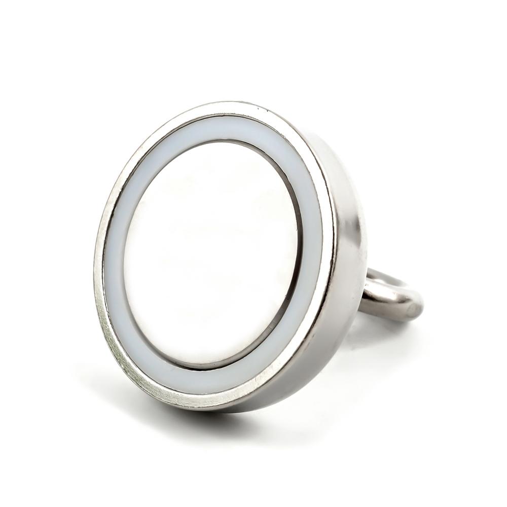 Pot Garage Deep Sea with Eyebolt Ring Pulling Fishing Magnets Kitchen Tools Salvage Magnets Hooks