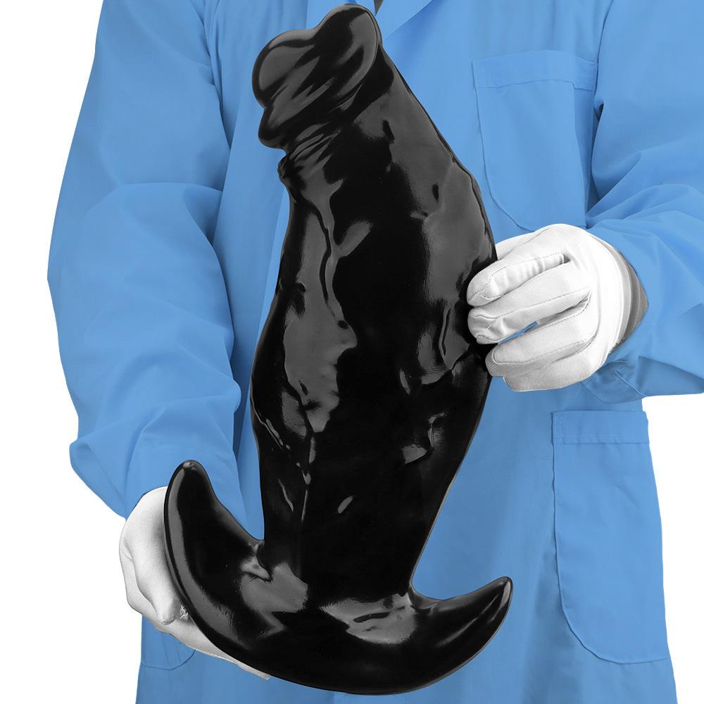 Duże Miękkie Dildo PVC Fisting Smocza Głowa Korek do Pupy Masturbator Dilator Analny Zabawka Seksualna dla Dorosłych Duży Dildo Strap-on Penis
