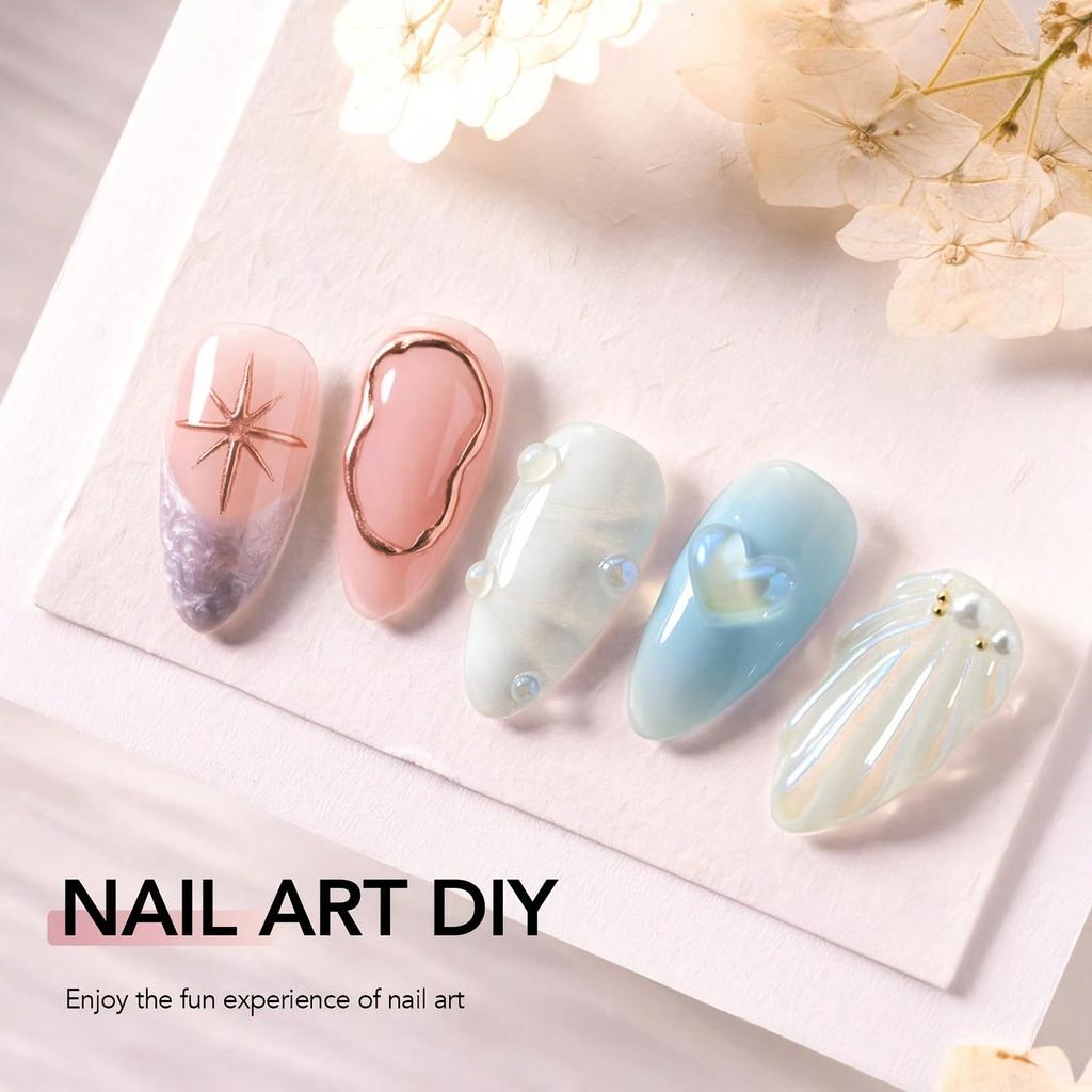 3D Gel Nail Art Modeling Gel, Suitable For Nail Design DIY Nail Art For Painting, Molding, Sculpting And Halloween Decoration