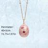 Flower Opening Chain Choker Surprise Heart Clavicle Chain Enamel Egg Necklace  Gift for Friends Mom