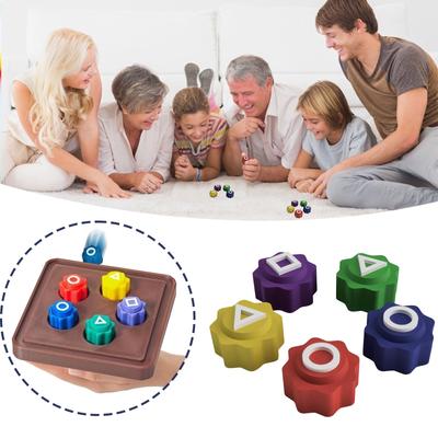 Minigame Oyuncakları, Taş Çakıl Taşları Seti Yuvarlak Kutulu. Geleneksel Oyun Hediyeleri, Minigame Kavrama Taşları