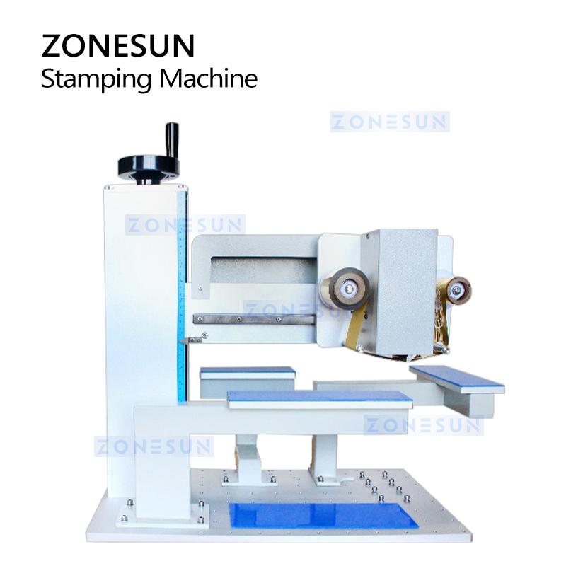 ZONESUN ZS-8025D Semi-Automatic Gift Bag Packaging Box Digital Hot Foil Stamping Machine