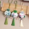 Dragon Boat Festival Fragrance Sachet Empty Bag Handmade DIY Hanging Ornament Mosquito Repellent Bag Mugwort Vintage Style Embroidered Empty Pouch