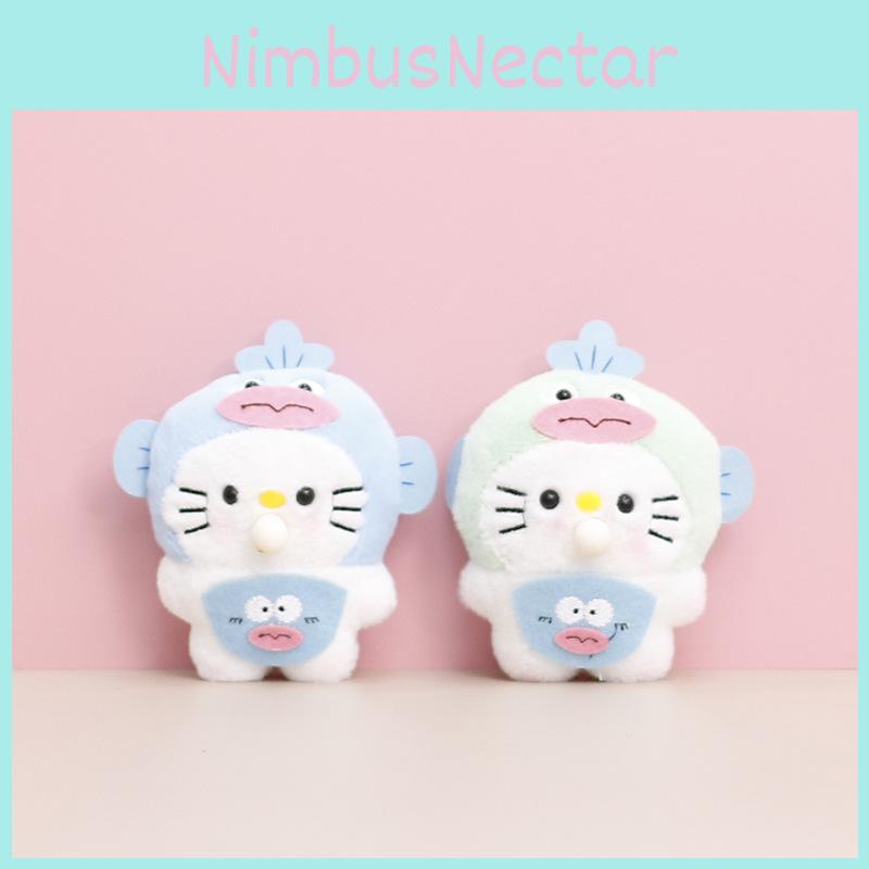 Cat Cuddly Soft Plush Toy Adorable Design Perfect For Backpack Girl