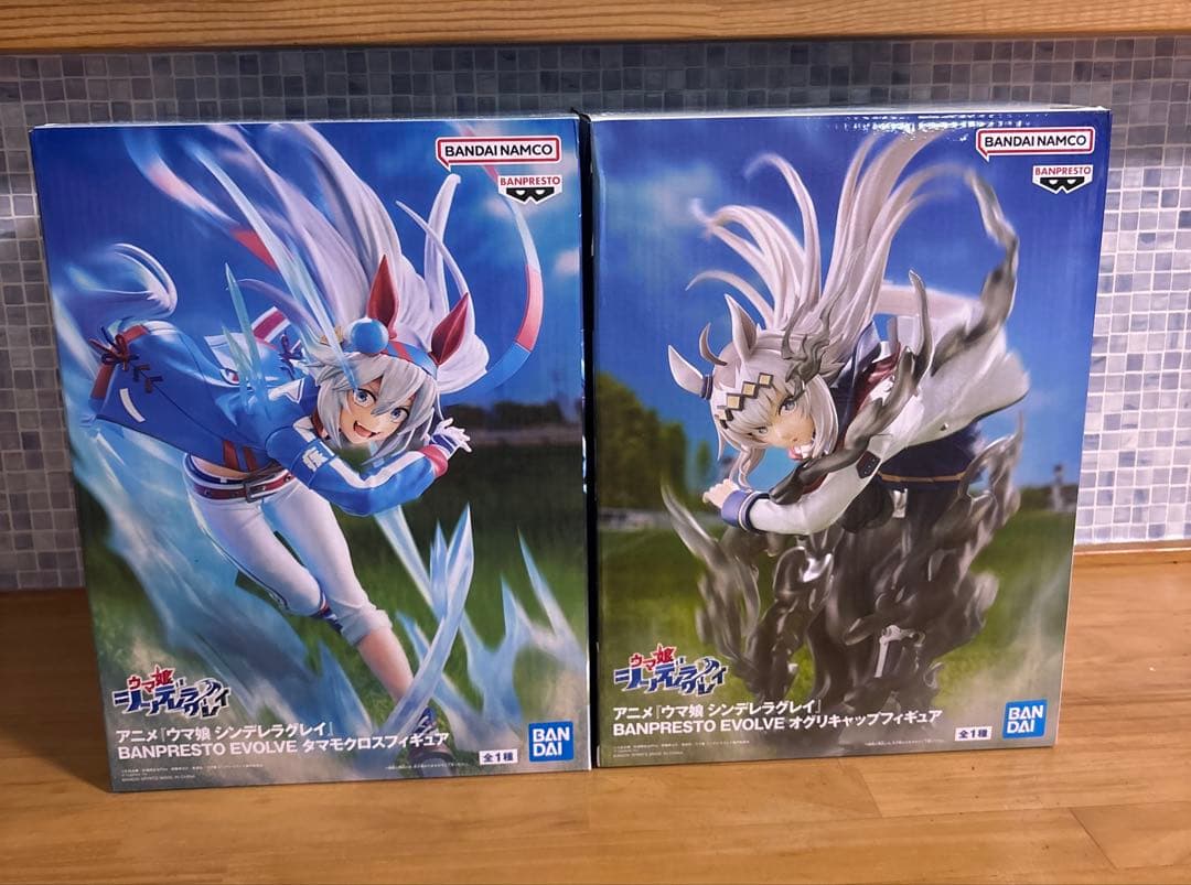 Uma Musume Cinderella Gray Oguri Cap Tamamo Cross Figure Set