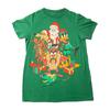 Men's and Women's T-shirts VTG Looney Tunes Christmas Gift Heavy Cotton Green