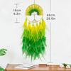 Dream Catcher Hand-woven Crystal Wind Chime Hanging Ornaments For Living Room Bedroom Creative Festival Holiday Gifts Home Decor