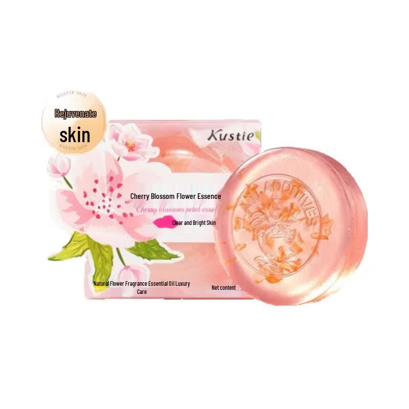 Kustie Cherry Blossom Essential Oil Soap