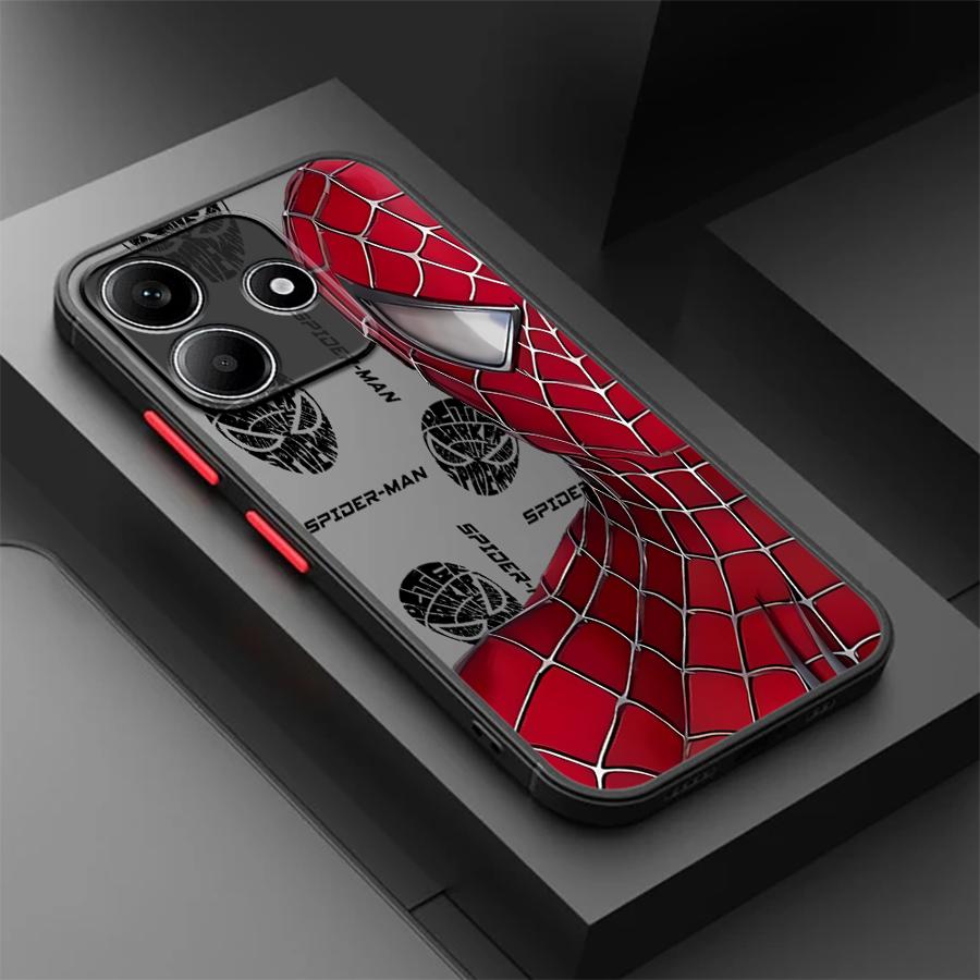 Custodia Marvel Spider-Man Venom per Xiaomi Redmi Note 14 A4 9S 11 10 13 Pro Plus 13C 12 14C Cover per Telefono