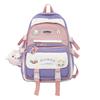 Fashion Female Harajuku Contrasting Colors Junior High School Backpack Fashion Student Backpack Student Schoolbag