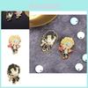 New Cartoon Character Design Enamel Pin Creative Anime Accessory For Bags And Clothing