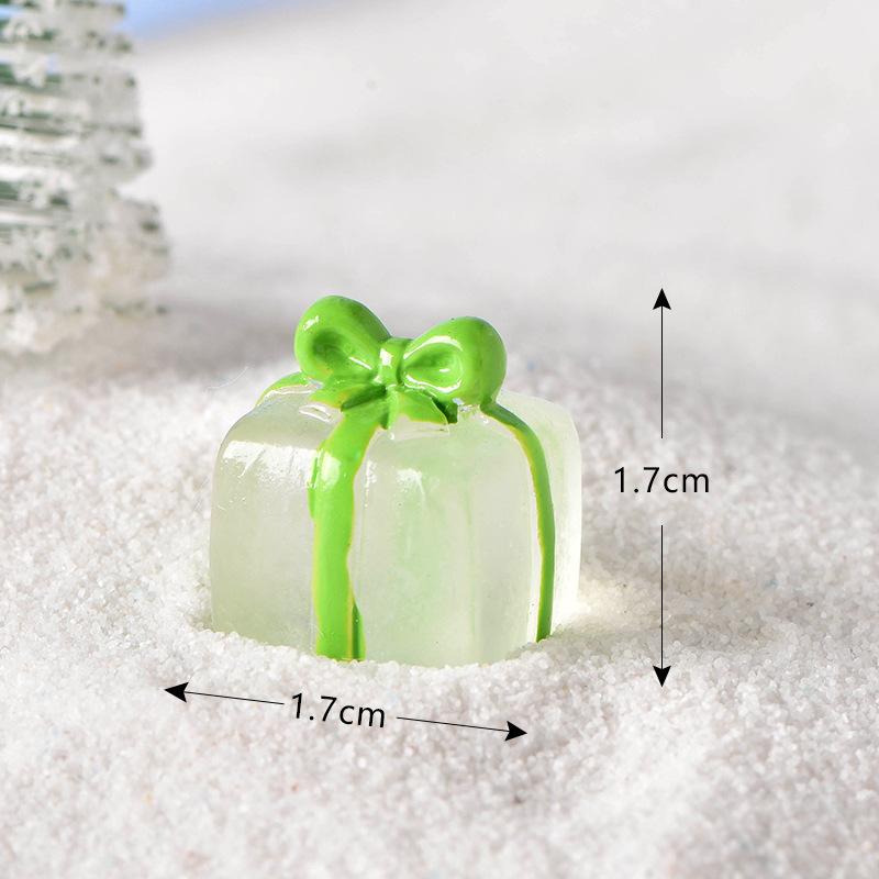 Christmas Decoration Ornaments Xmas Micro Landscape New Year 2026 Miniatures Home Decorative Santa Claus Figurines Home Decor