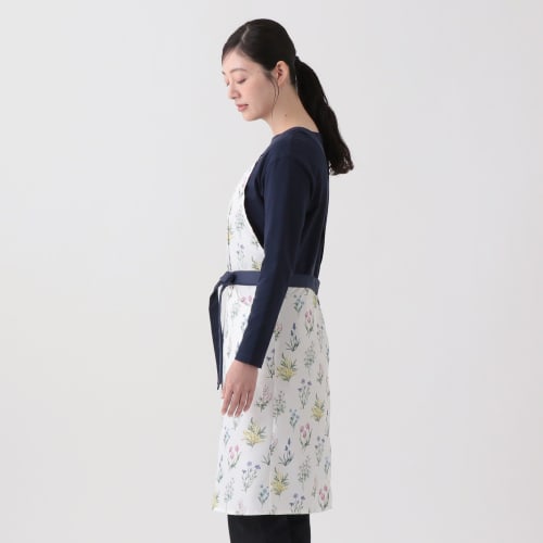 Afternoon Tea Living Apron JJ03 Flower Apron, Navy