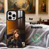 Spunky J-Jenna O-Ortega Actress Phone Case For iPhone17,16,15,14,13,12,11 Plus,For Magnetic Wireless Charge Cover