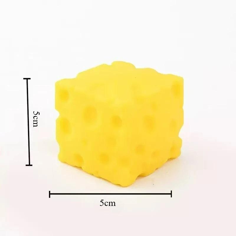 Riesiger Käse Quetschspielzeug Große Größe Käse Squishy Fidget Spielzeug Extra Langsame Rückfederung Formbar Entlüftungsball für Erwachsene Geschenke