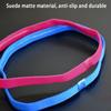 3pcs Elastic Absorbent Sweat Bands Solid Thicken Non-Slip Sports Outdoor Headbands Hair Accessories Running Exercise