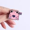 Omnisexuelle Pride Frösche Emaille Pins UV-Druck Broschen Revers Anstecker Cartoon Frosch LGBT Schmuck Geschenk für Liebende Freunde