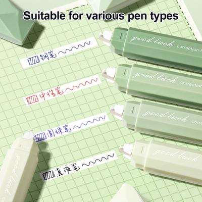 5 Pezzi Penne Nastro Biadesivo Nastro Correttivo Dispenser Nastro per Scrapbooking per Incartare Regali Fissare Foto Artigianato Fai-da-Te E Correzione Errori