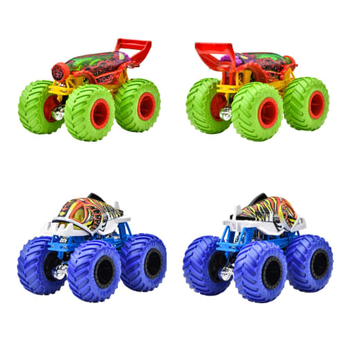 Hot Wheels Monster Truck 1:64 Assortment, 8-Car Box, Vehicle Toy, Miniature Car, Ages 3+, Multi-Purpose, 984K-FYJ44