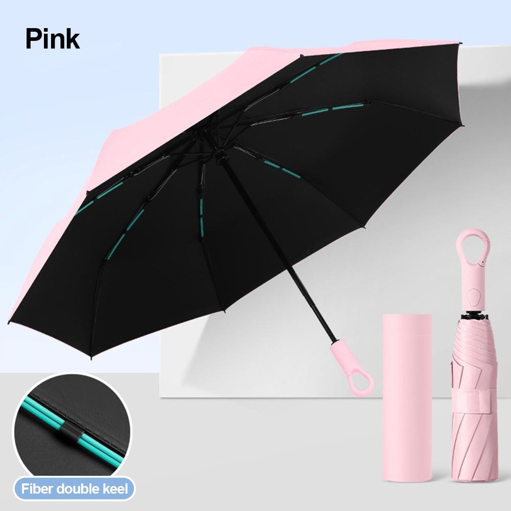 Portable UV Protection Automatic Umbrellas UPF50+ Folding Sun Umbrella Compact Windproof Sun Shade Umbrella Summer