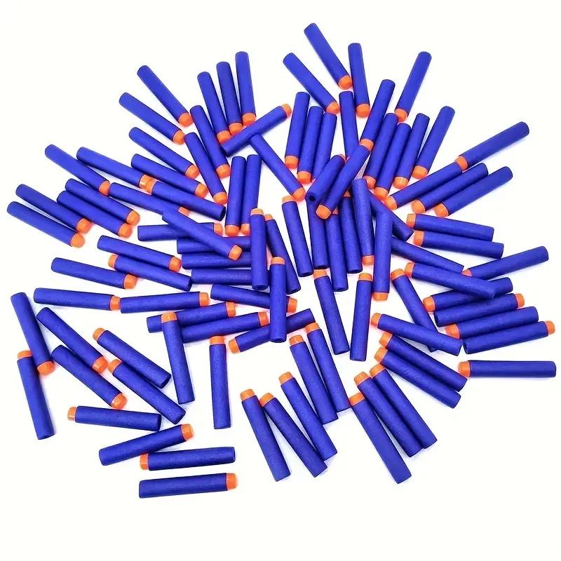 7.2cm 100pcs For Nerf Boft Bullets Darts Round Head Refill Darts Kids Children Toy Gun Bullets For NERF N-Btrike Blasters