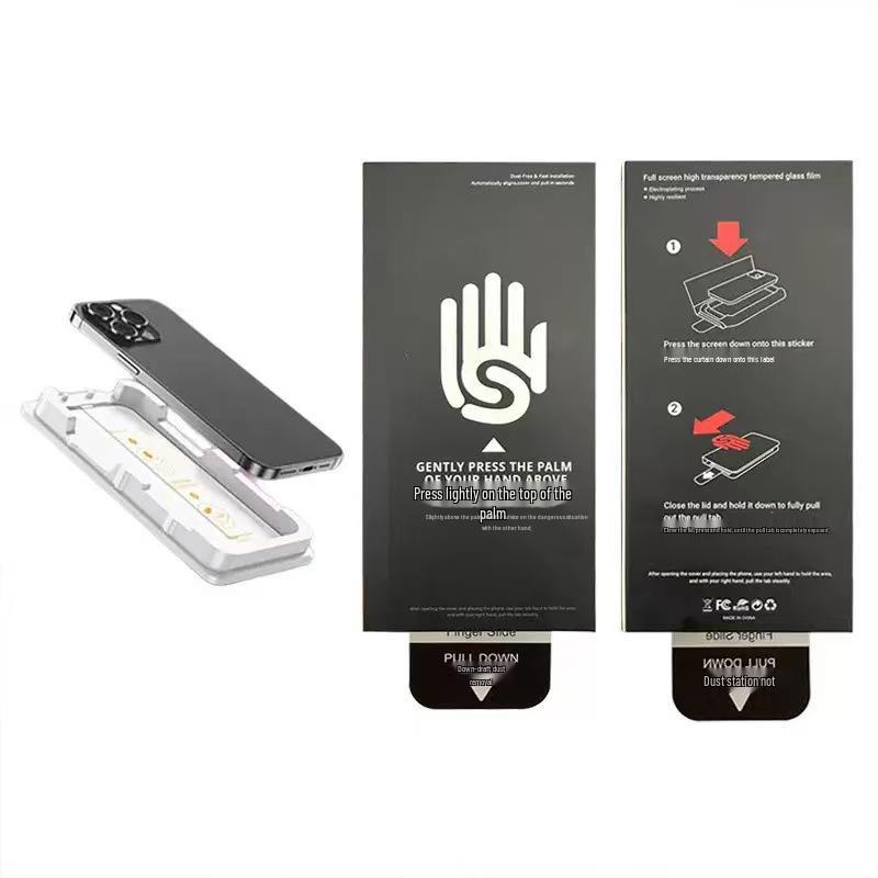 Imported Explosion-Proof VIVO X300pro X200s Dust-Free Tempered Glass Screen Protector - Anti-Fingerprint, Book Style Packaging