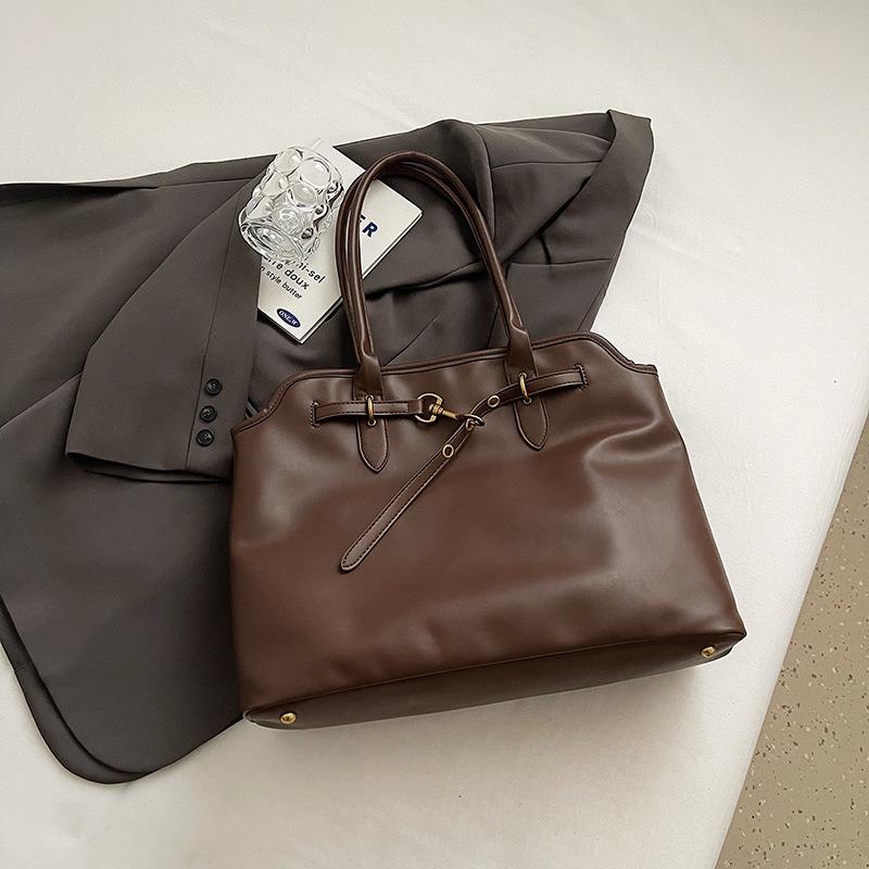 Vintage Maillard Unterarm-Tragetasche Vielseitig Großes Fassungsvermögen Lässig Pendler Schulter Damen Tasche